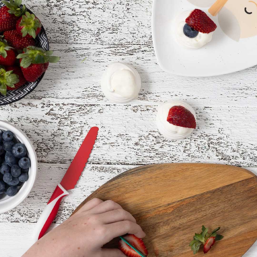 Kiddikutter Child Safe Knife | Red