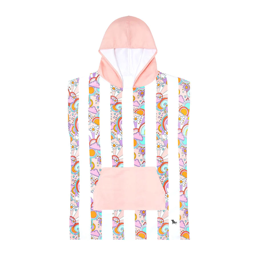 KIDS PONCHO | PINK POWER