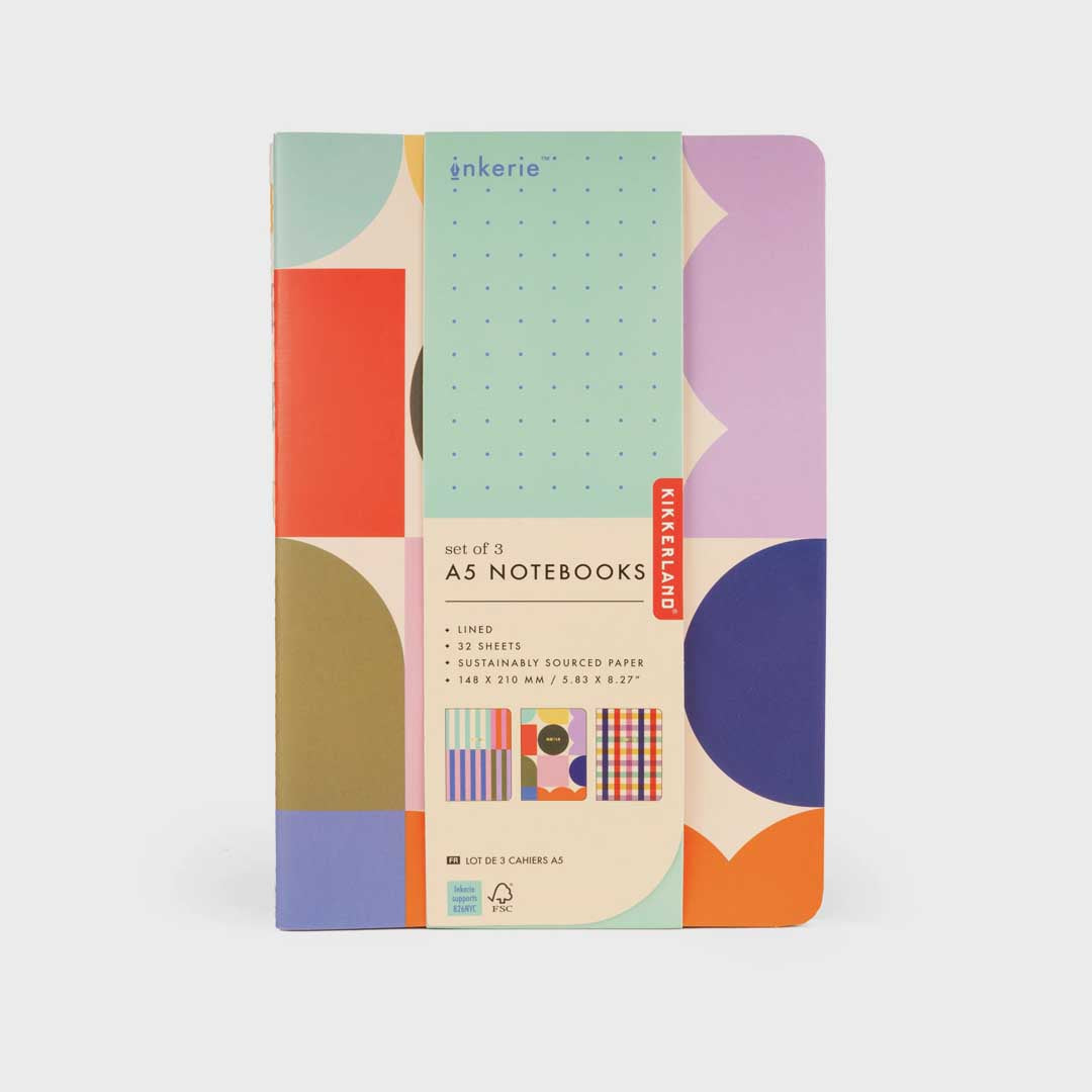 A5 Notebooks | Set of 3