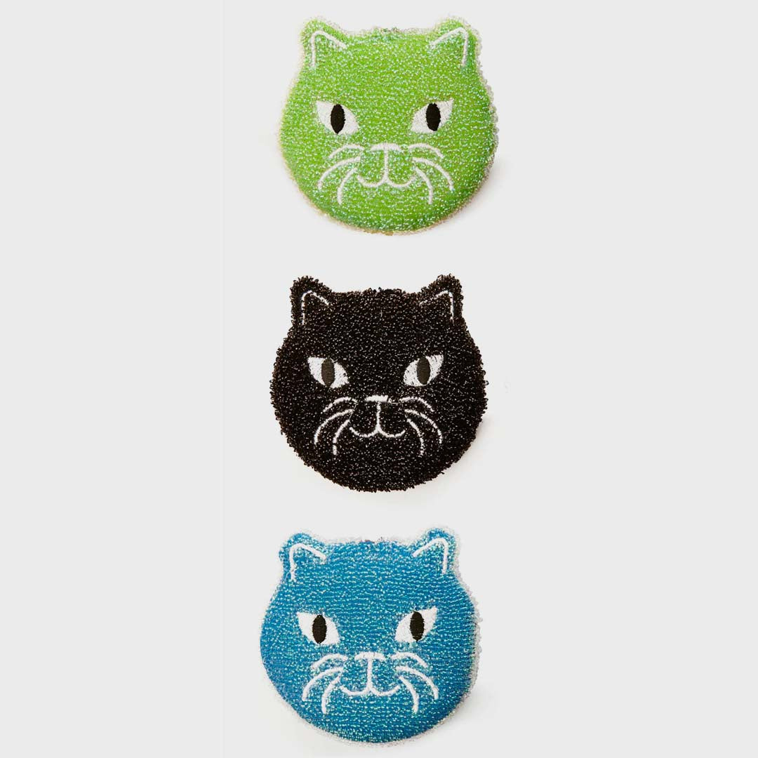 Cat Sponges | Set of 3