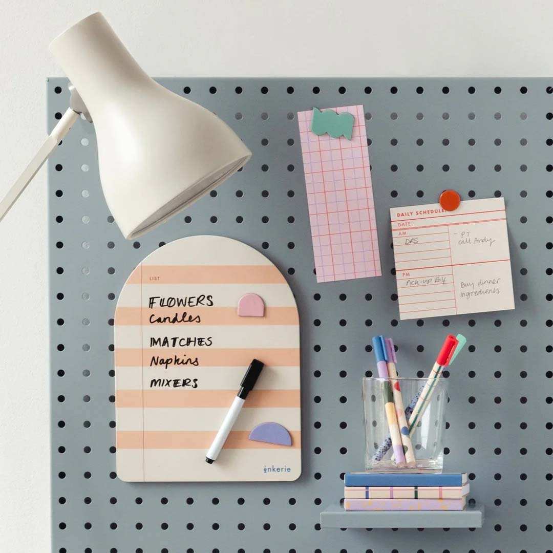 MAGNETIC DRY ERASE MEMO BOARD | LIST