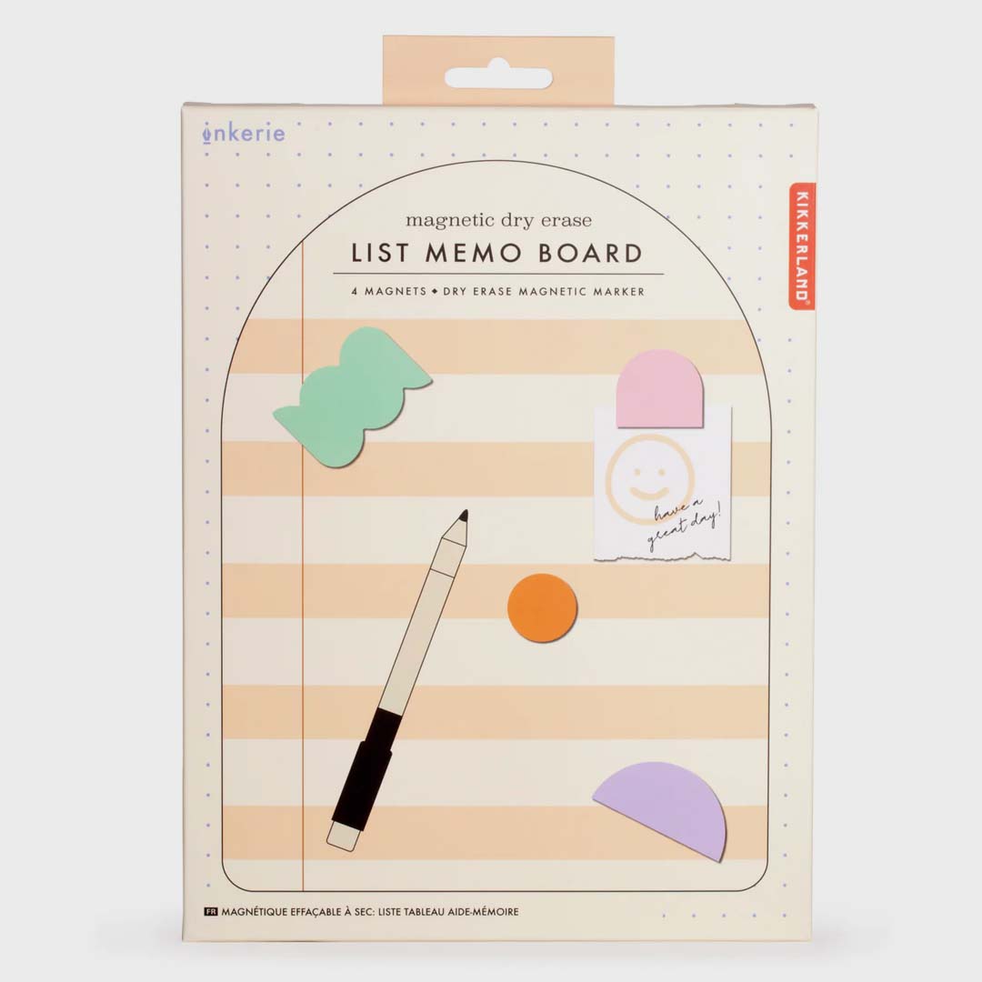 MAGNETIC DRY ERASE MEMO BOARD | LIST