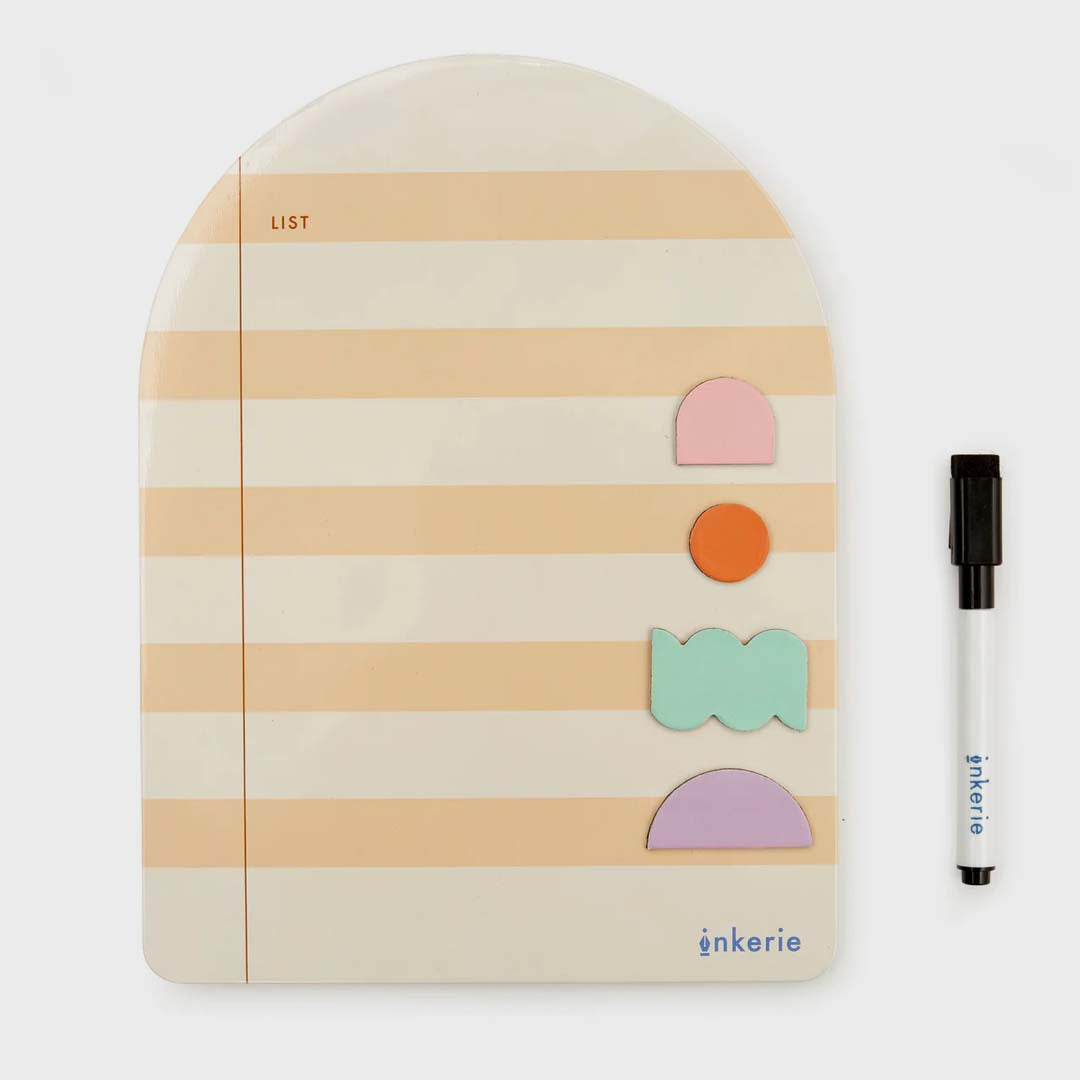 Magnetic Dry Erase Memo Board | List