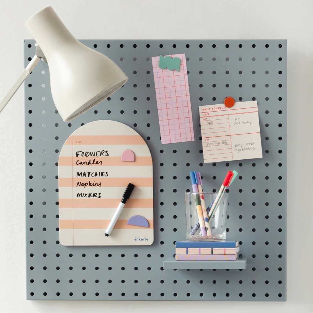 Magnetic Dry Erase Memo Board | List
