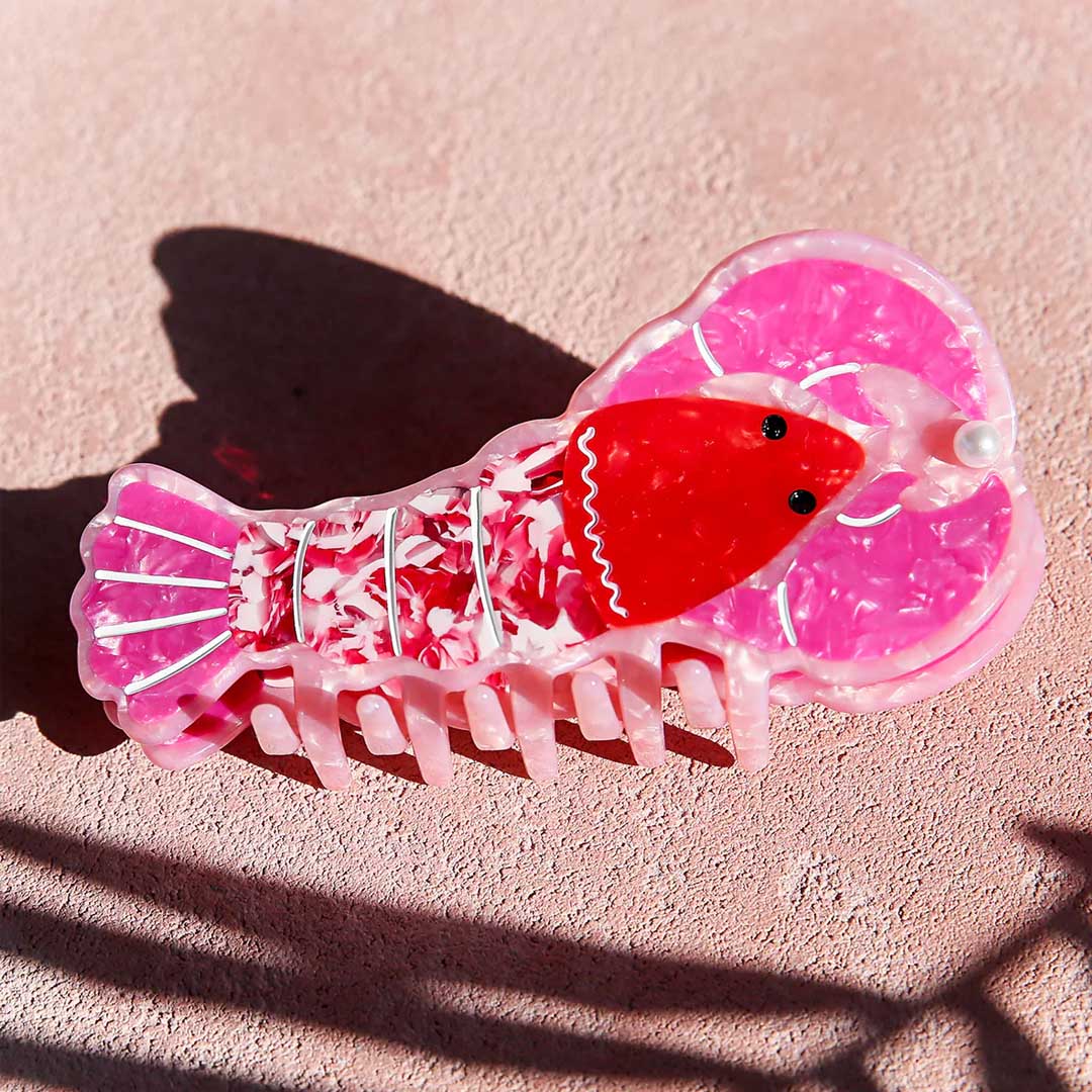 Lobster Hair Clip | Pink