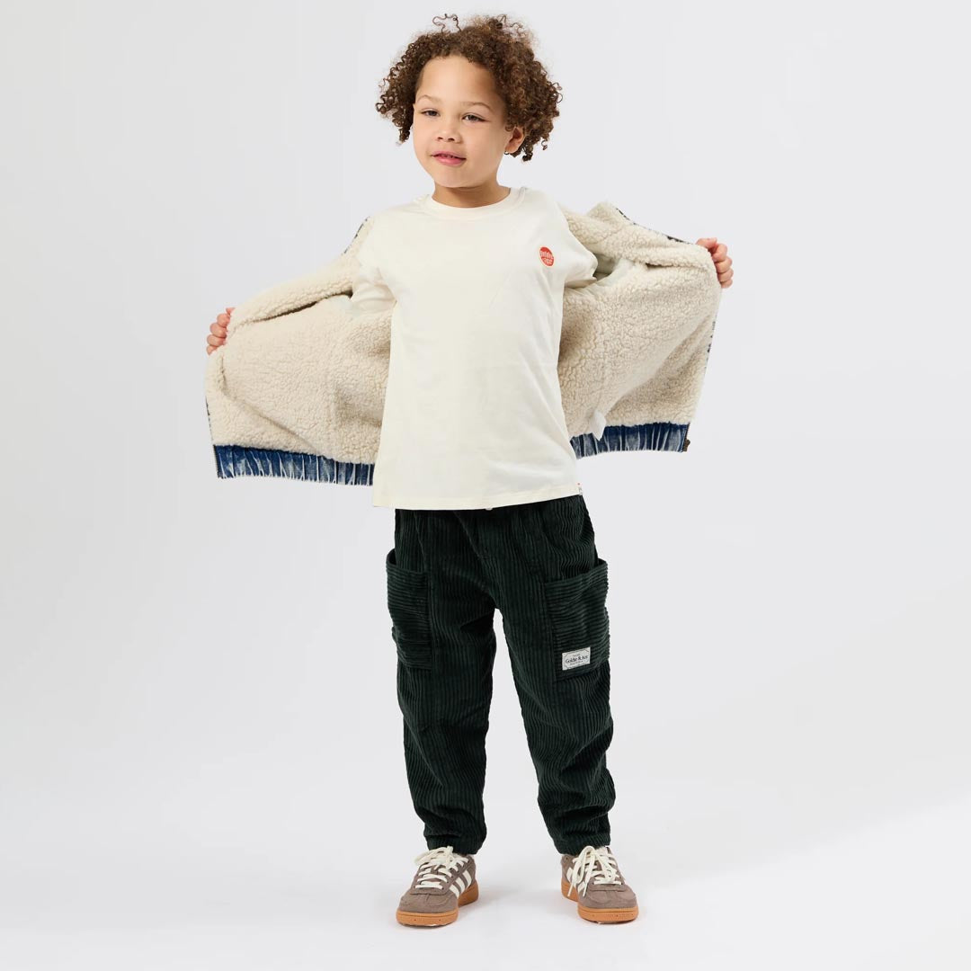 Kit Corduroy Pocket Pant | Moss