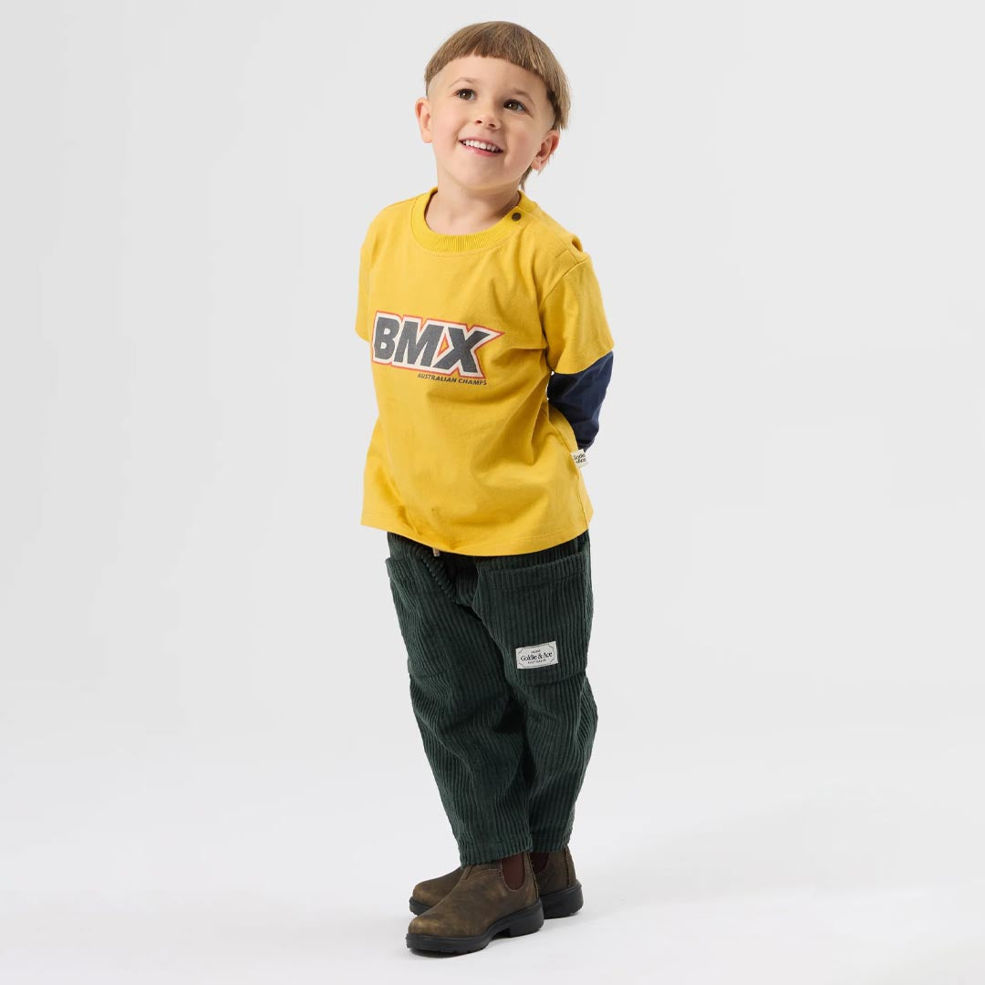 Kit Corduroy Pocket Pant | Moss