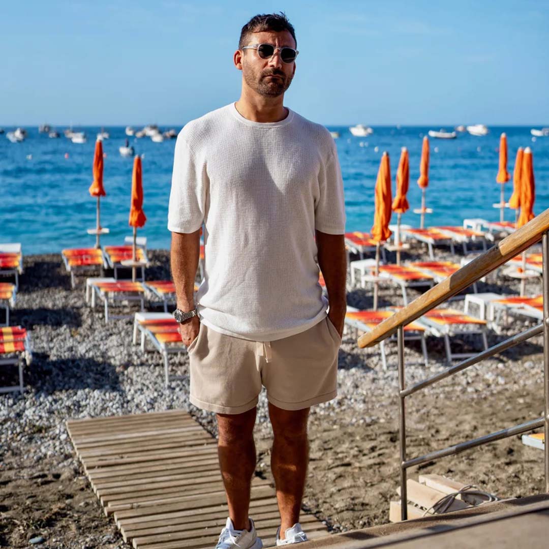 SOFT KNIT TEE | WHITE