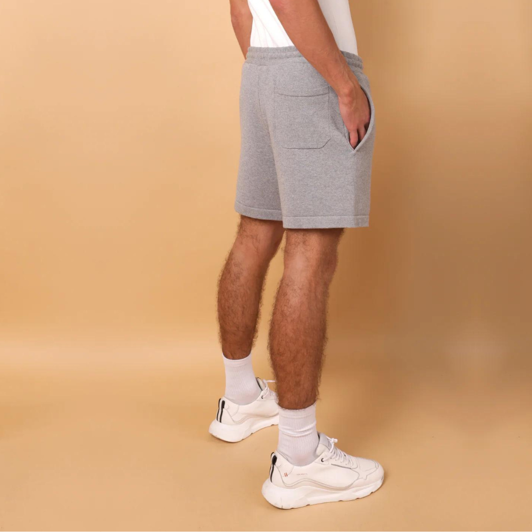 TYSON KNITTED SHORT | ASH MARLE
