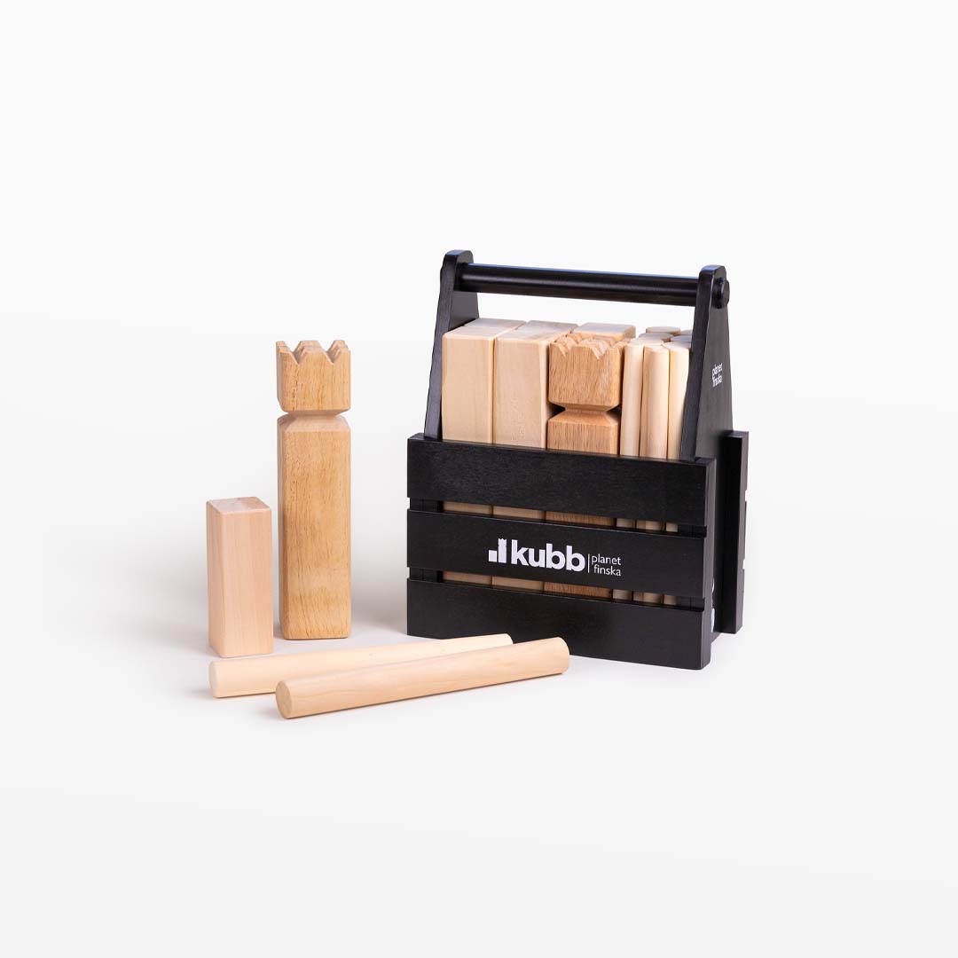 KUBB ORIGINAL | CHARCOAL BLACK CARRY CRATE