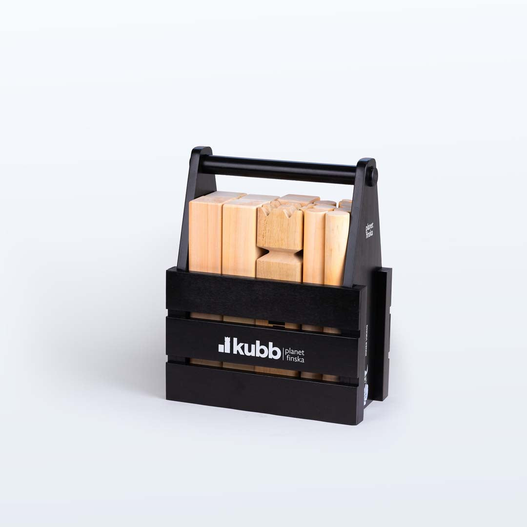 Kubb Original | Charcoal Black Carry Crate