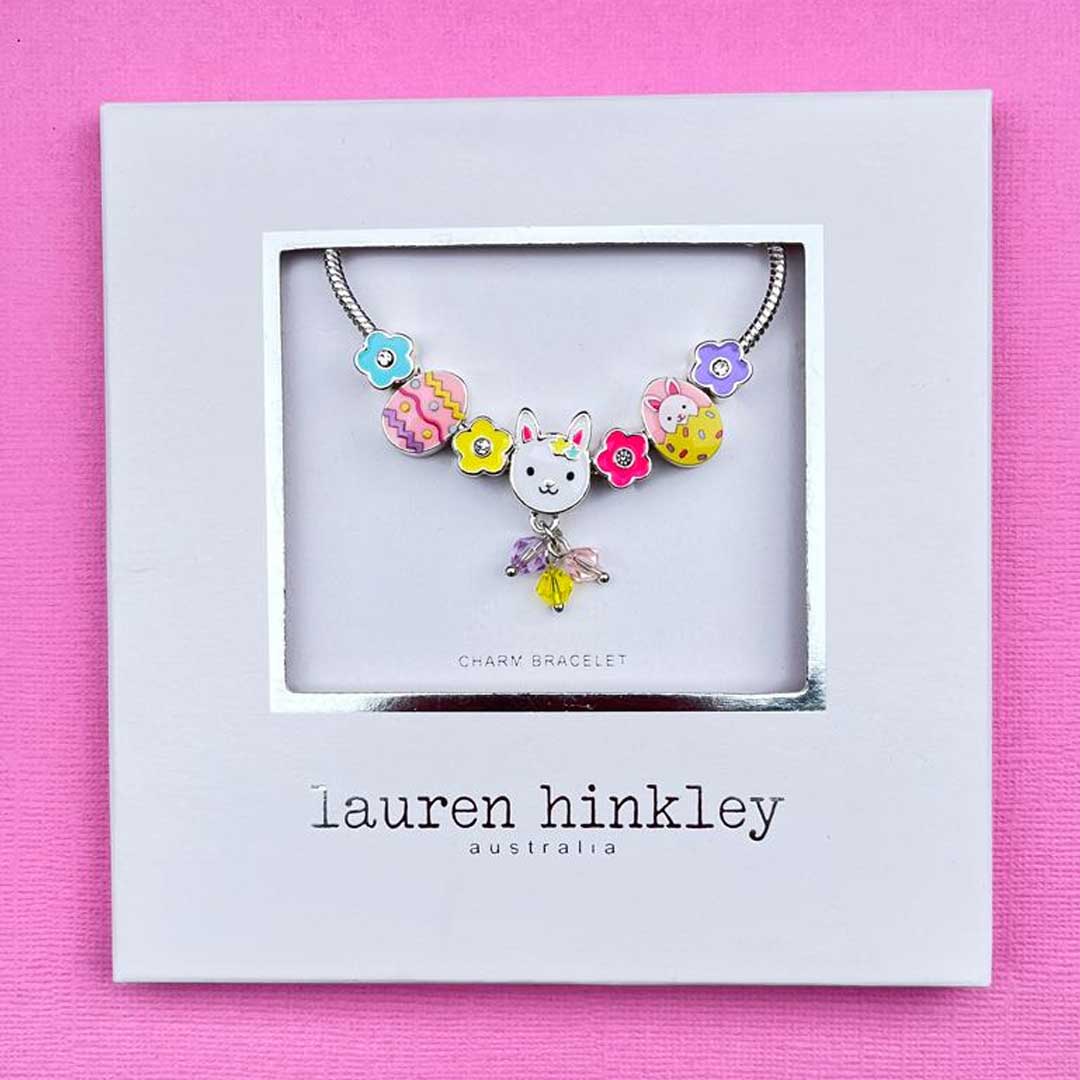 Tea Party Bunny Charm Bracelet