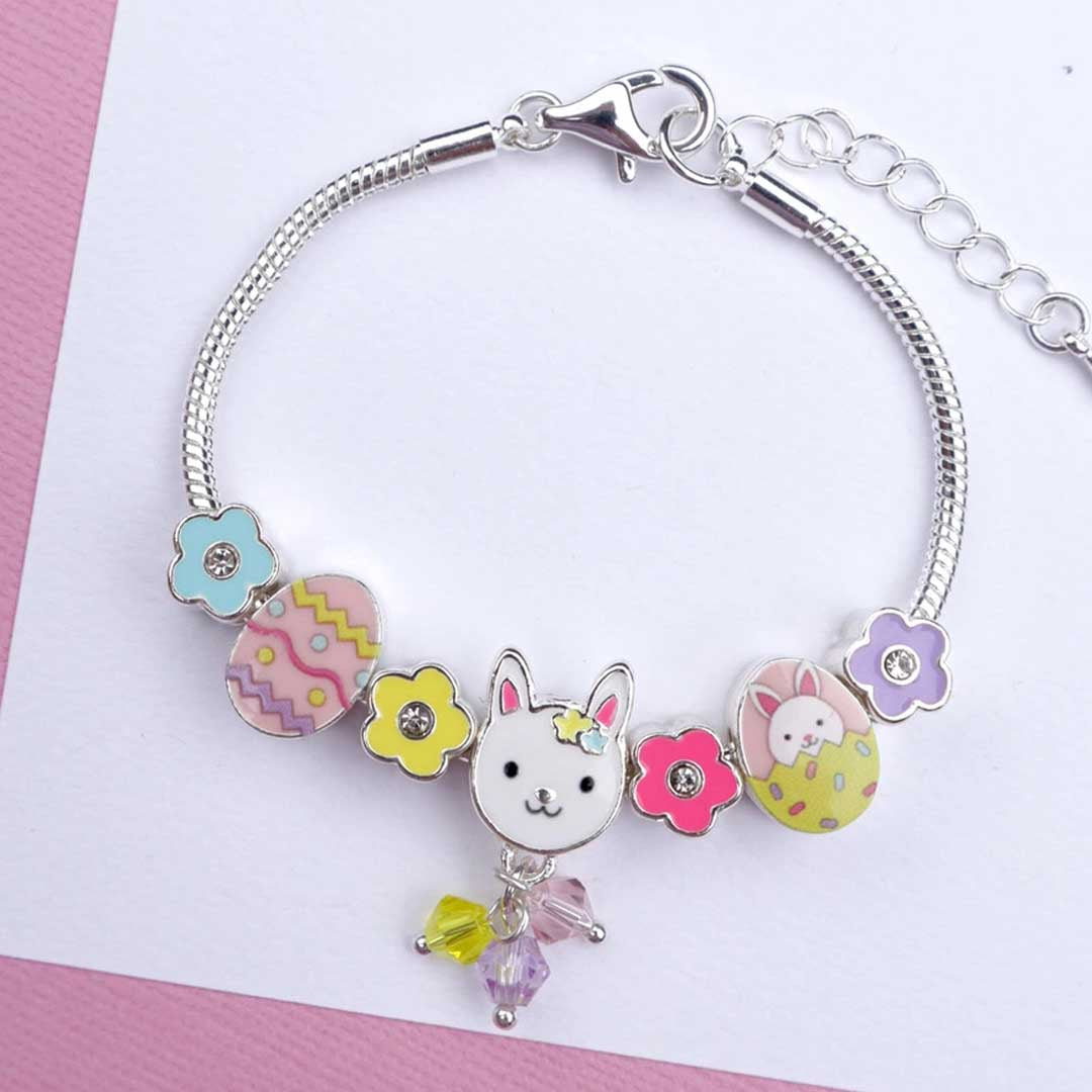 Tea Party Bunny Charm Bracelet