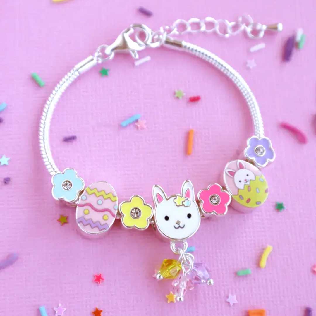 Tea Party Bunny Charm Bracelet
