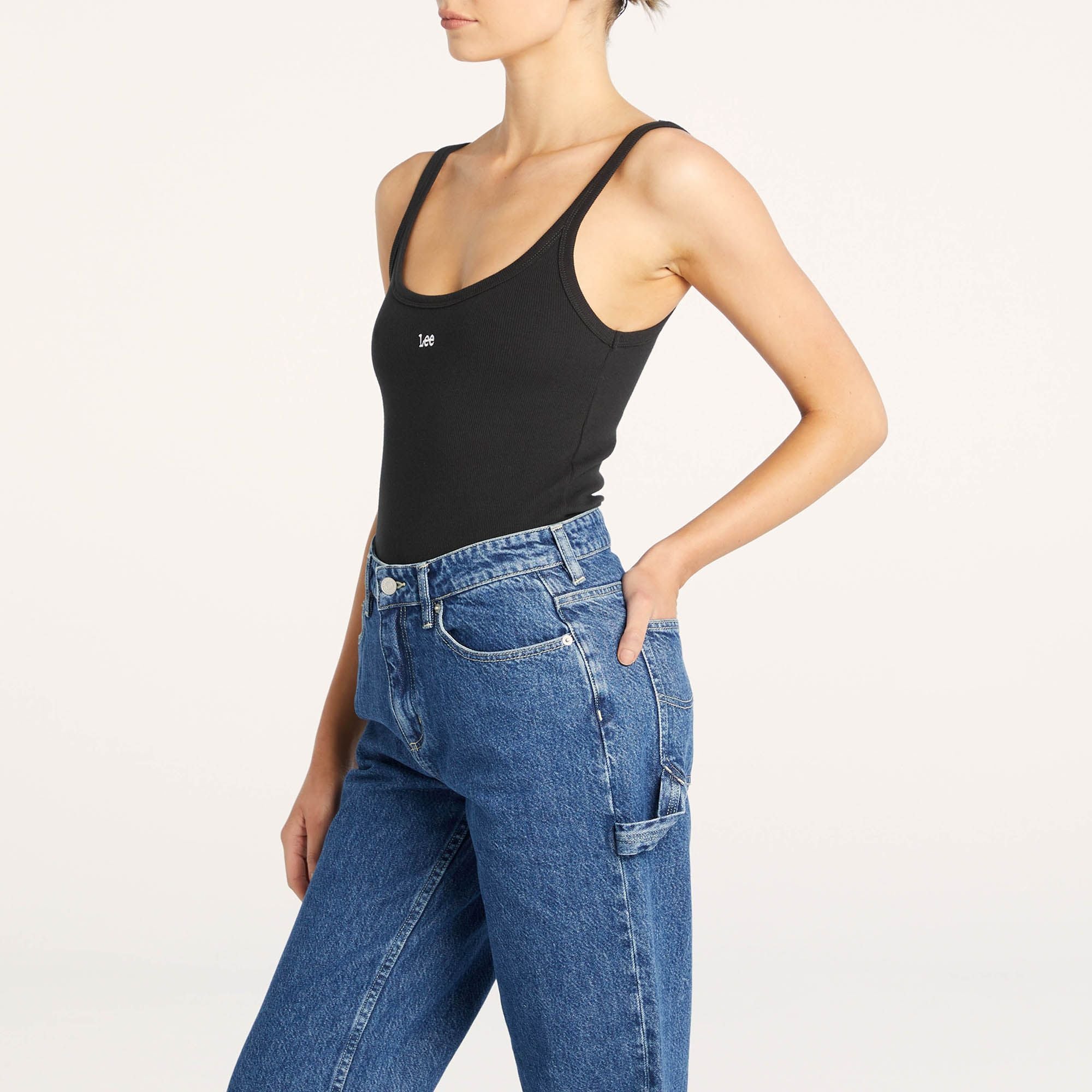 ESSENTIAL CAMI | TWITCH BLACK