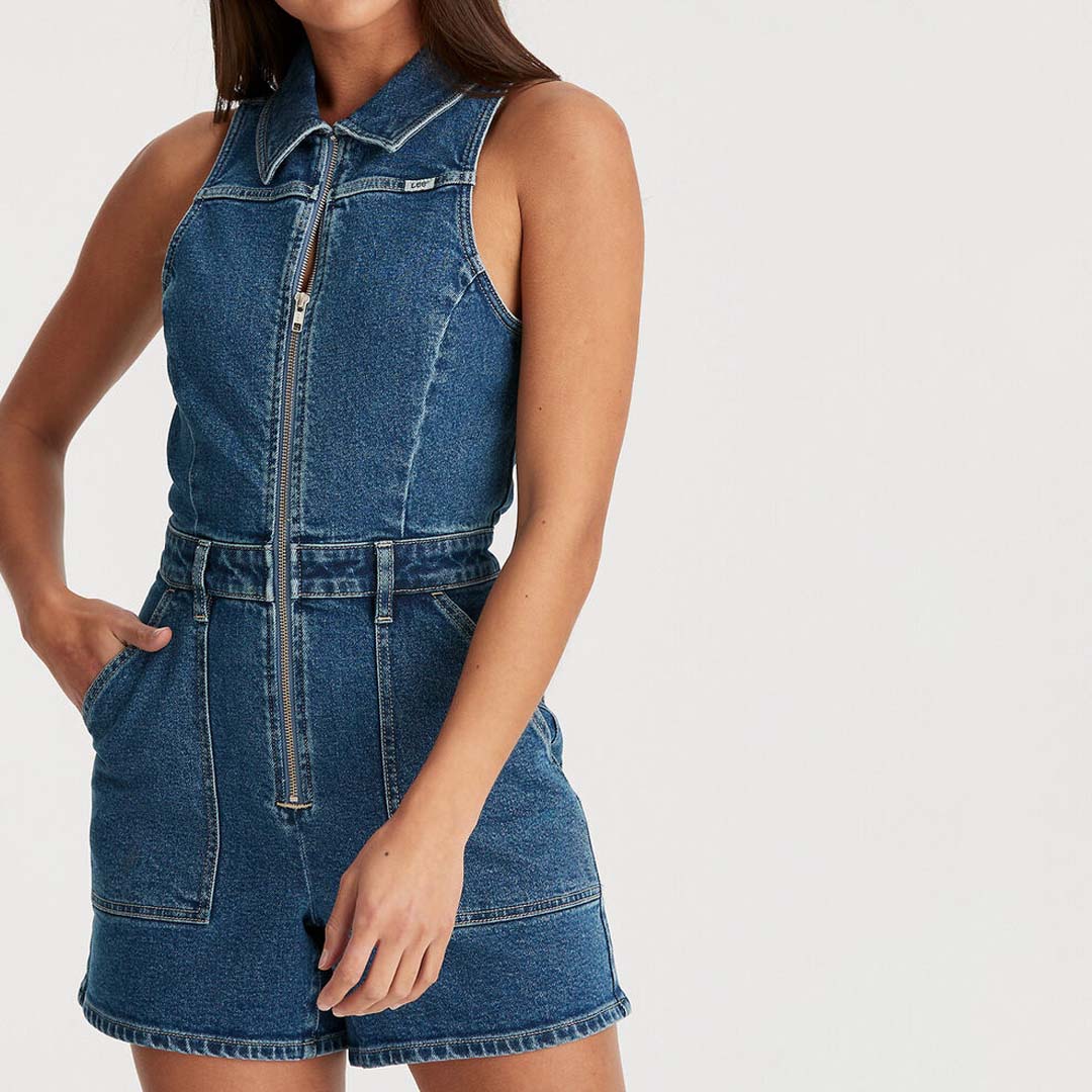 VICTORIA ROMPER | DEMAND BLUE