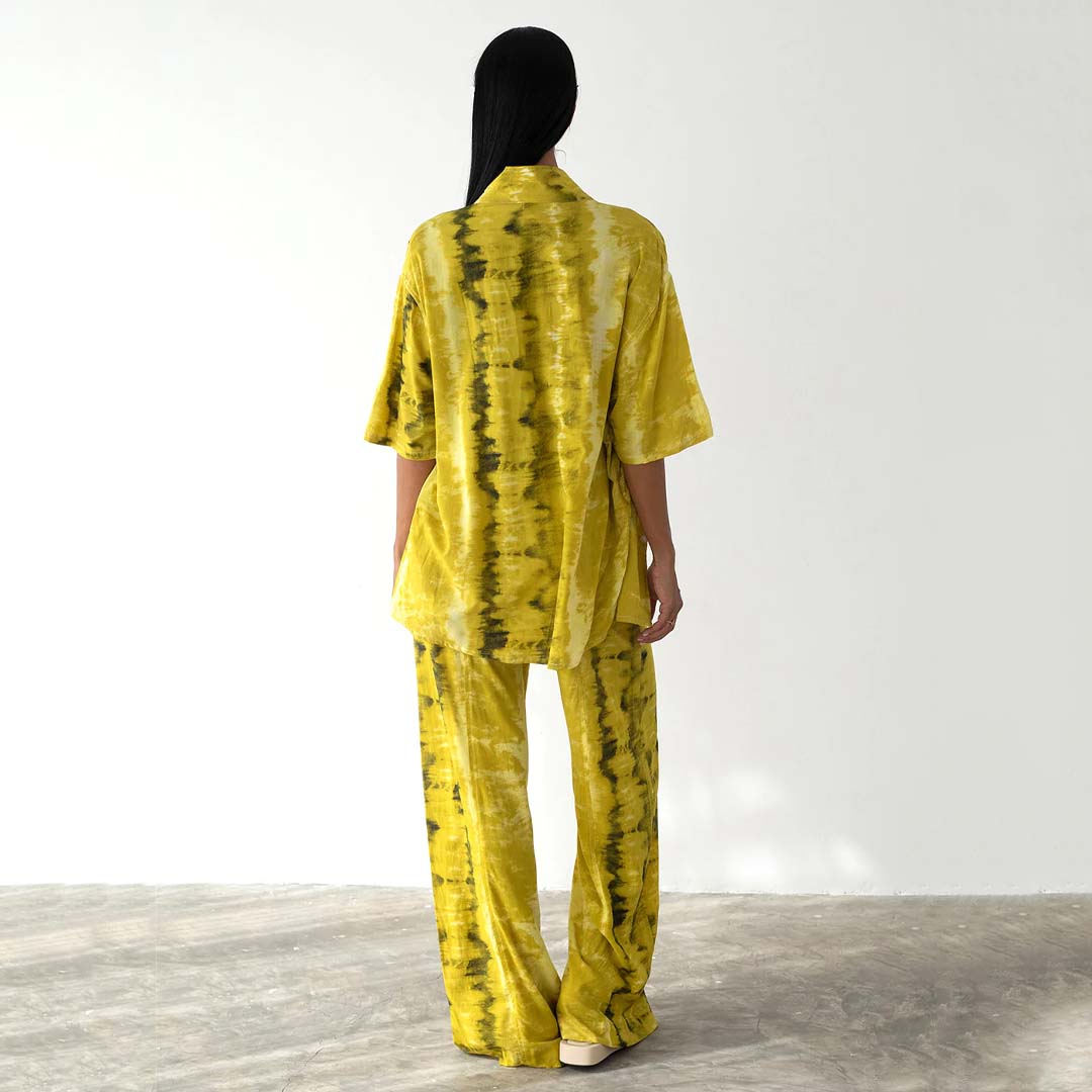 AVA RELAXED SHIRT - GOLDEN