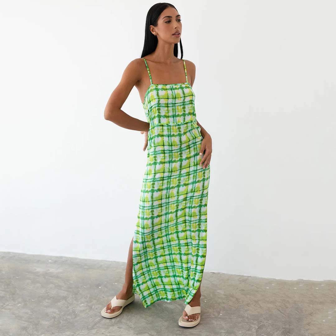 SKYLAR SHIFT MIDI - TROPICALE