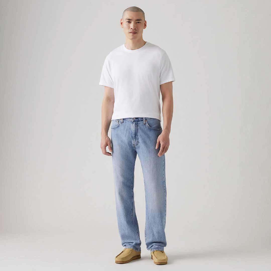 555 Relaxed Straight Lightweight Jeans | Call me Again