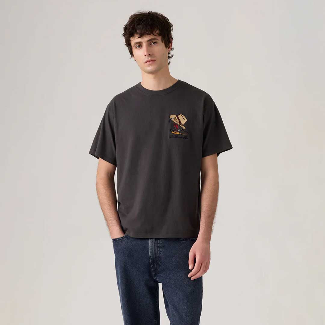 Graphic Vintage Fit Tee | Horseshole Bison