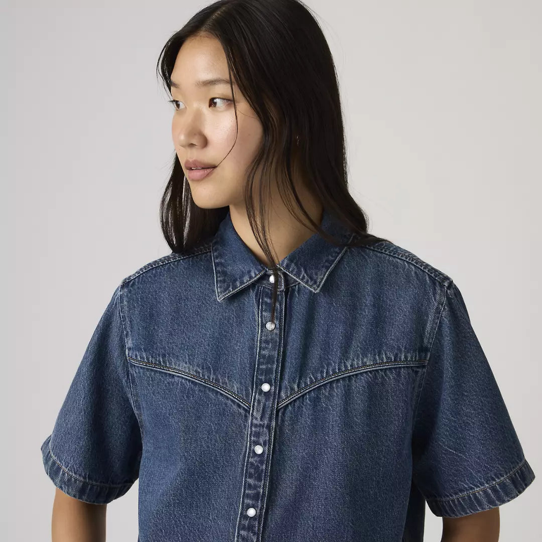 Logan Denim Shirt | Tencel Tinted Times