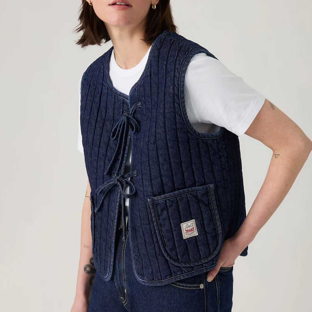 Lottie Liner Vest | Shaded View