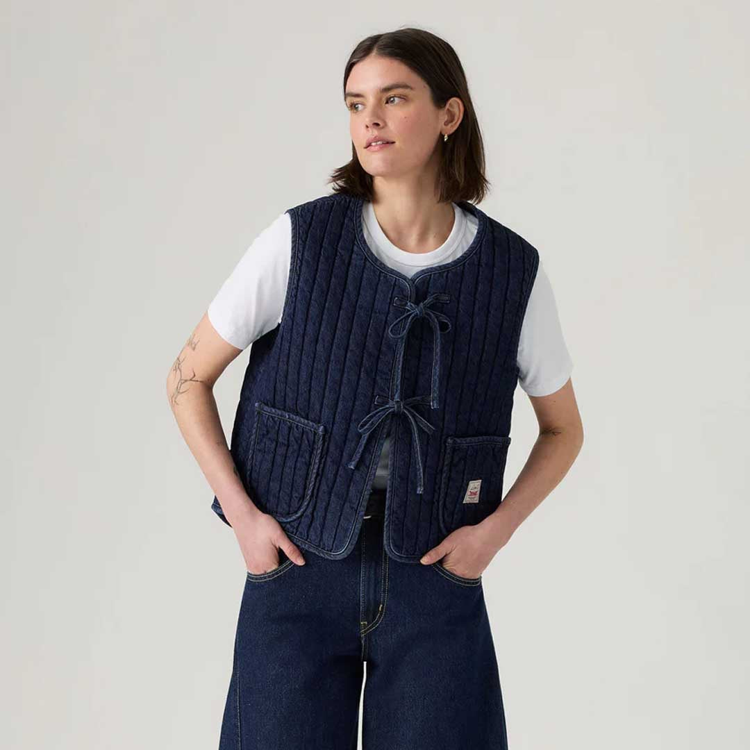 Lottie Liner Vest | Shaded View