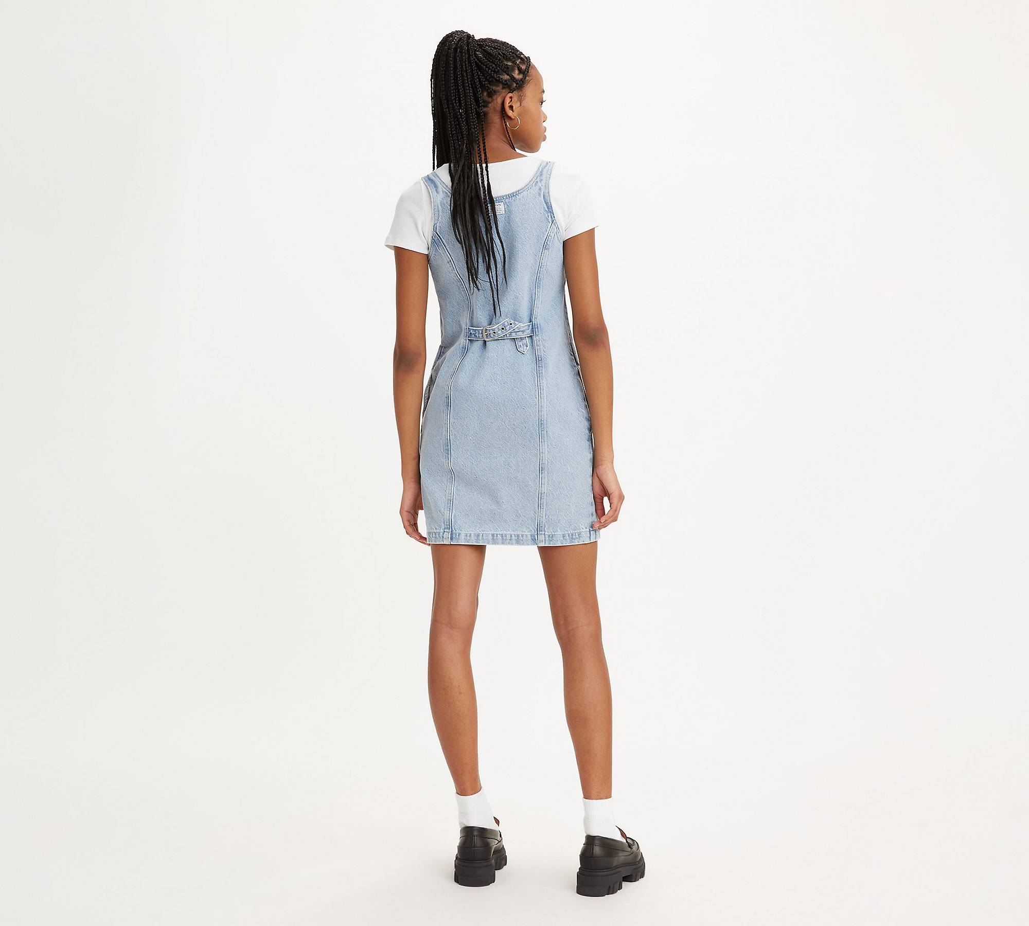 TULI DENIM MINI DRESS | LIGHT WASH