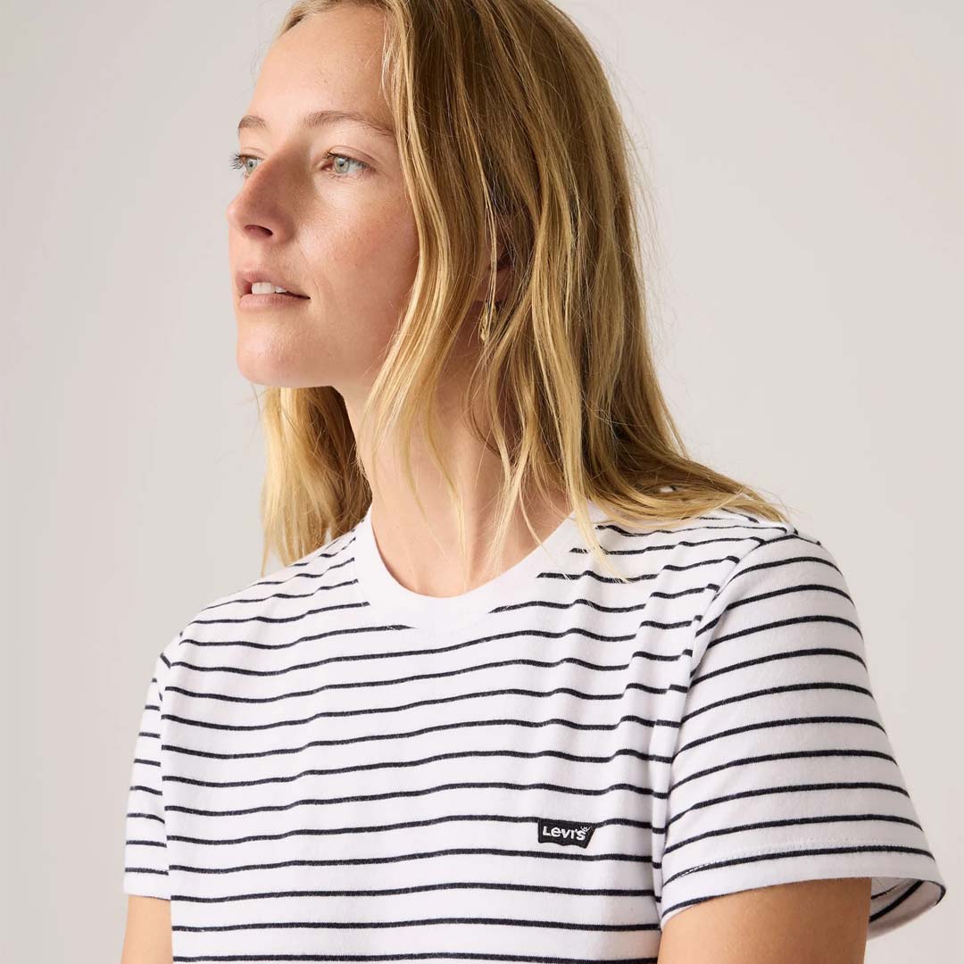 Favorite Cotton Tee | Golf Course Stripe