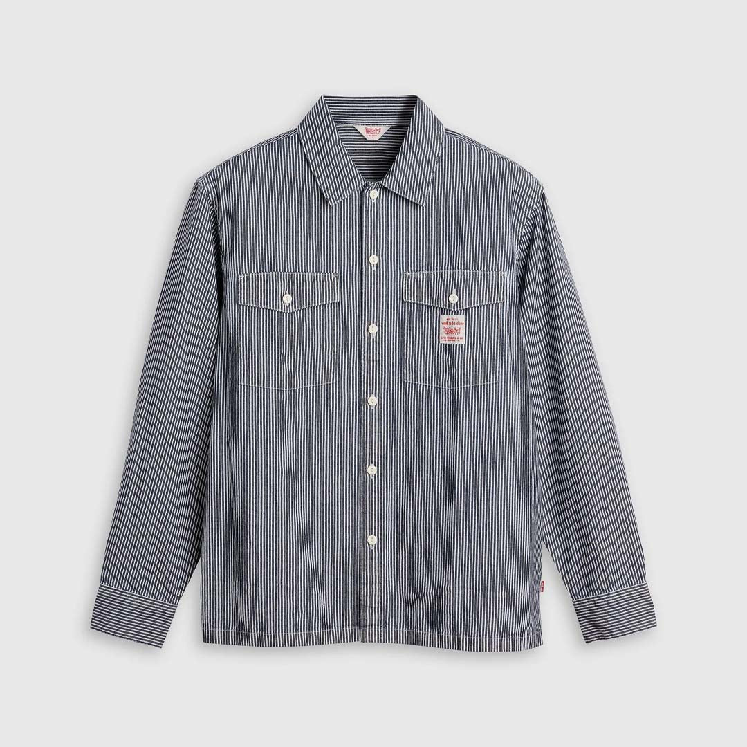 Worker Shirt | Washington Stripe