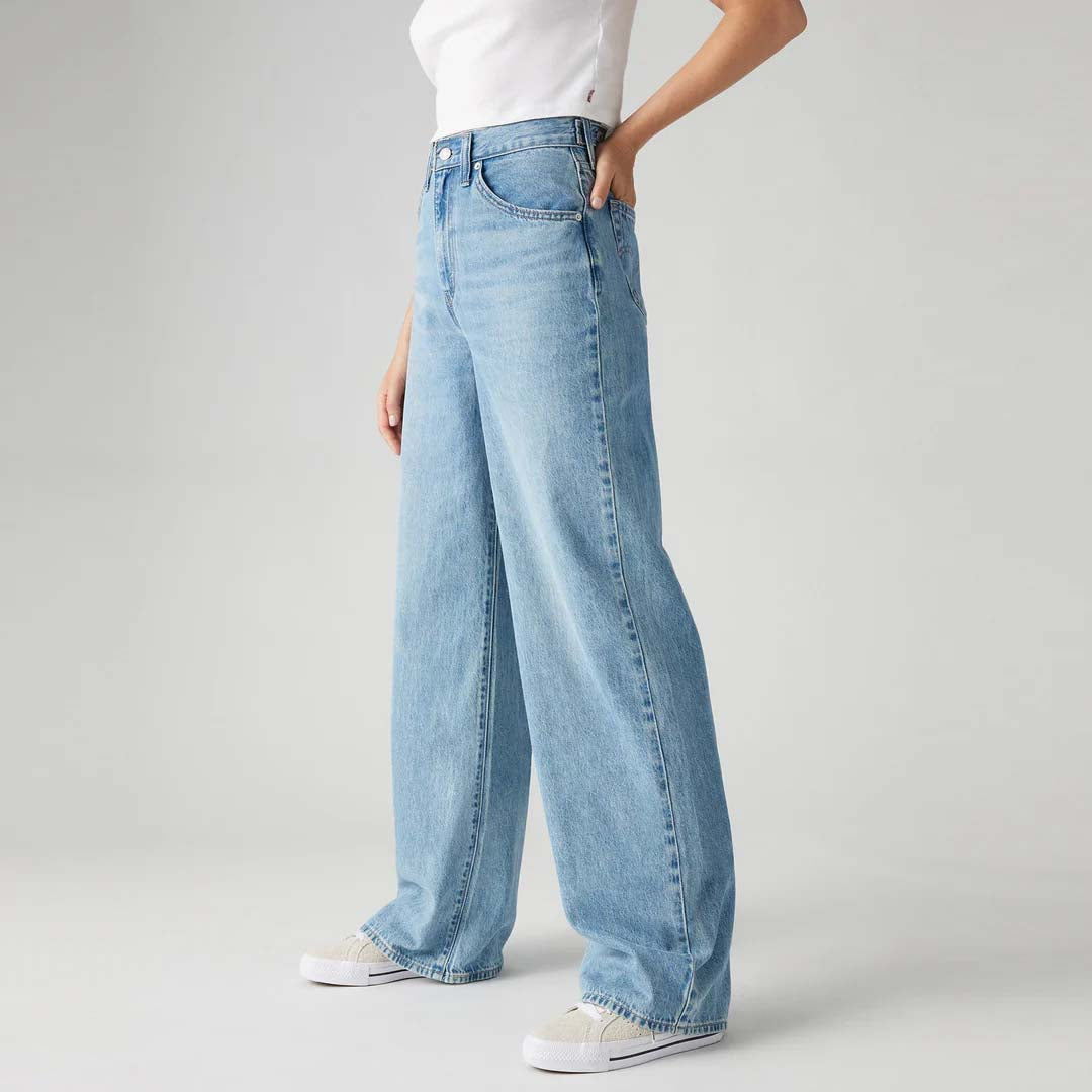 Cinch Baggy Jeans | Invested Indigo