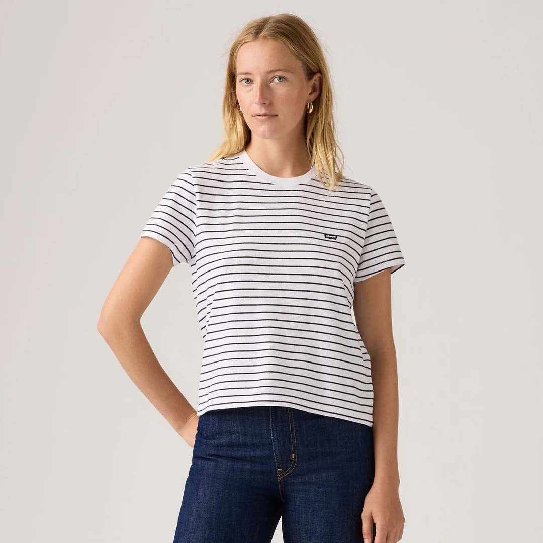 Favorite Cotton Tee | Golf Course Stripe