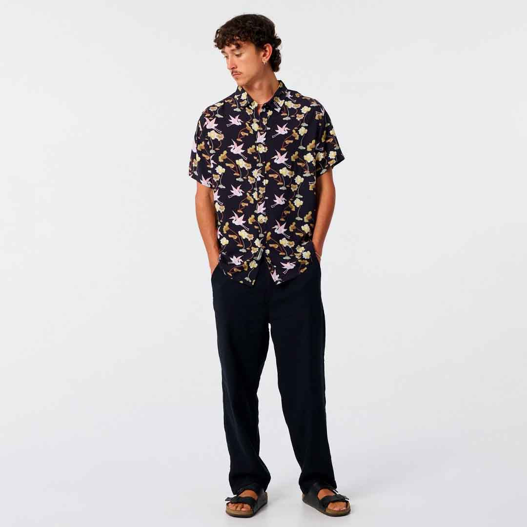 Lilypad SS Shirt | Vintage Black
