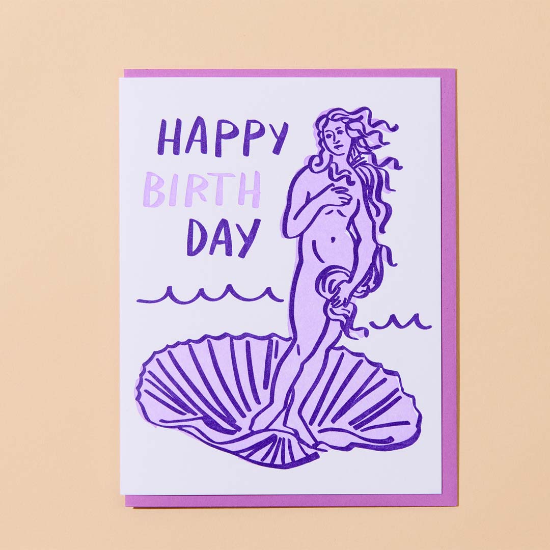 Birthday Card | Birth (of Venus) Day