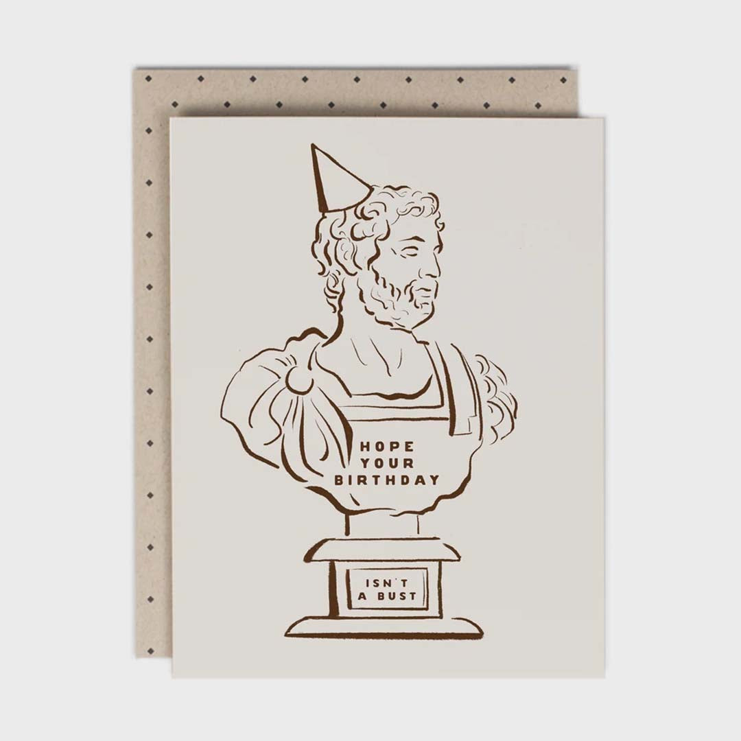 Birthday Card | Birthday Bust