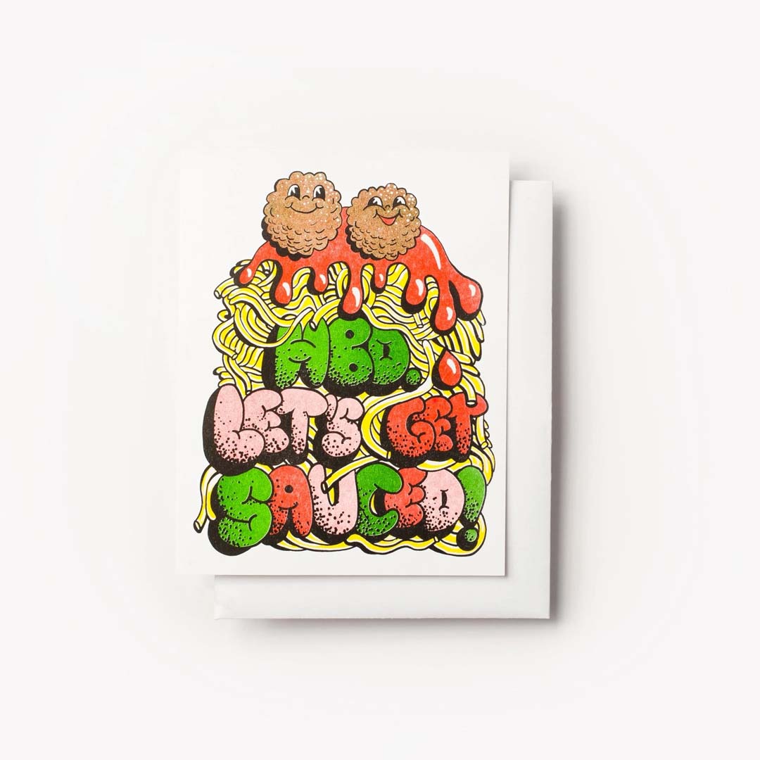 Birthday Card | Let's Get Sauced