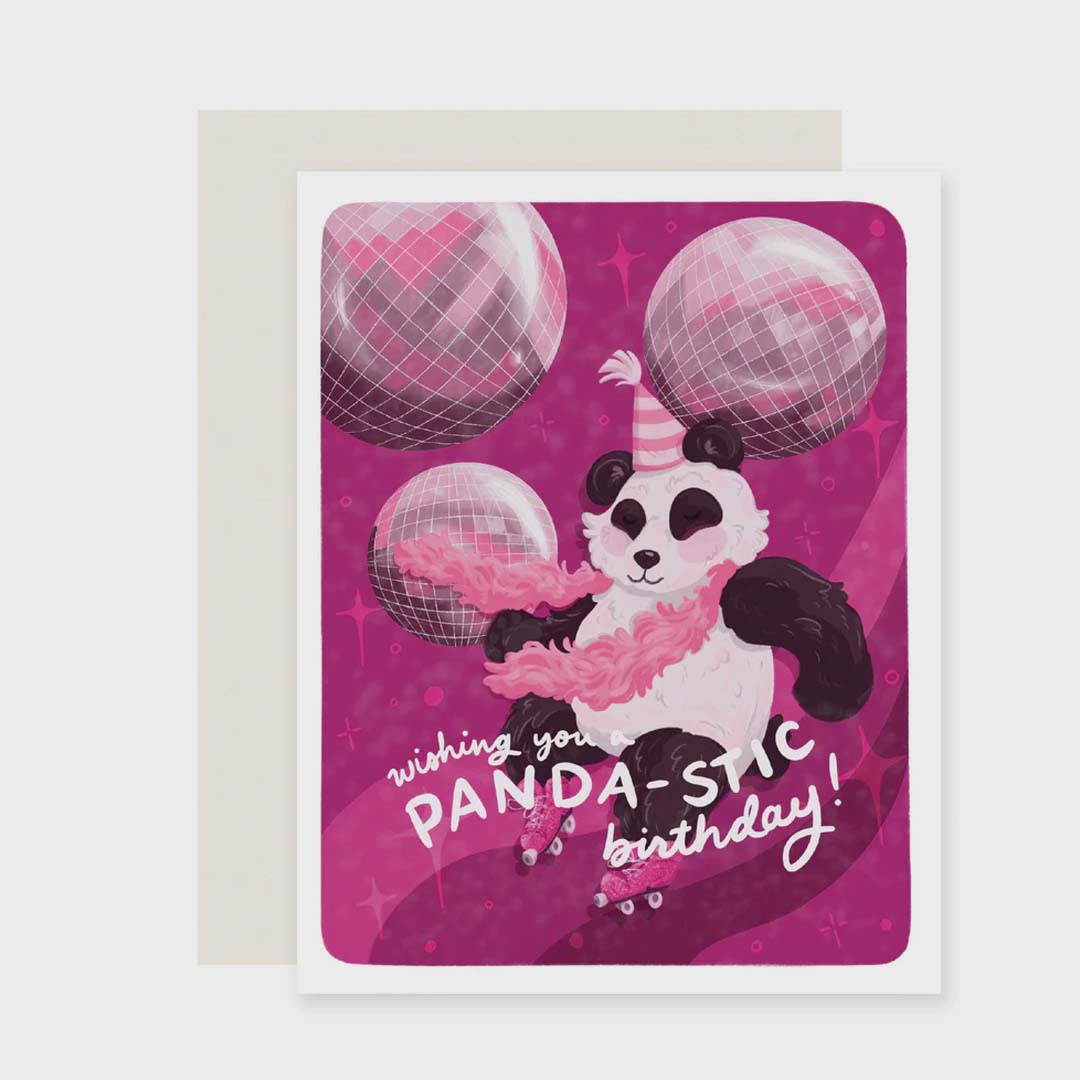 Birthday Card | Panda-stic Birthday