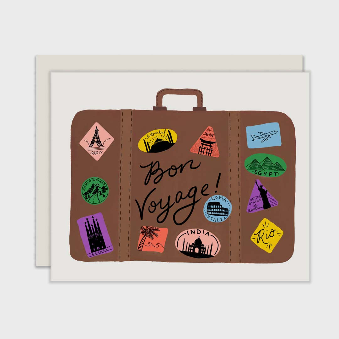 Love & Friendship Card | Bon Voyage