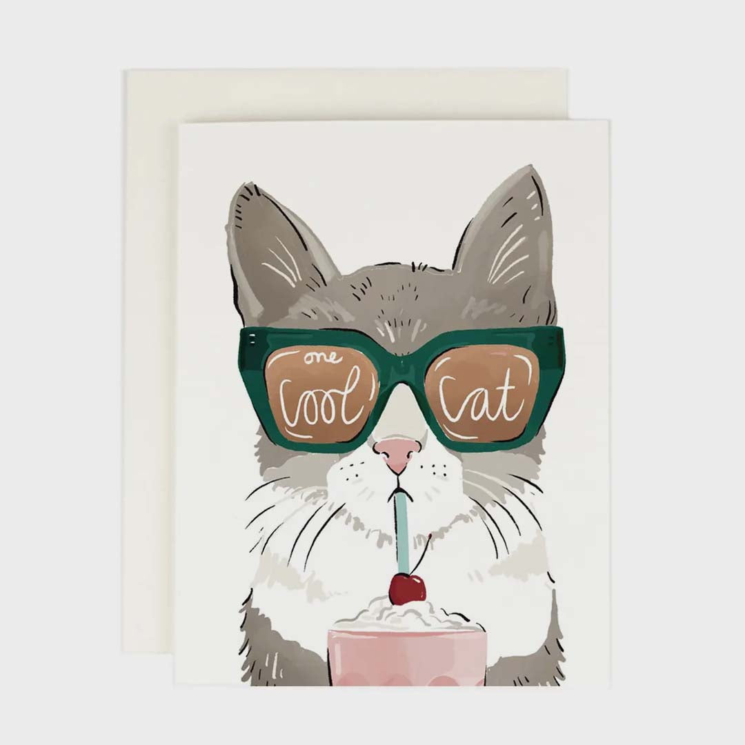 Love & Friendship Card | Cool Cat 2.0