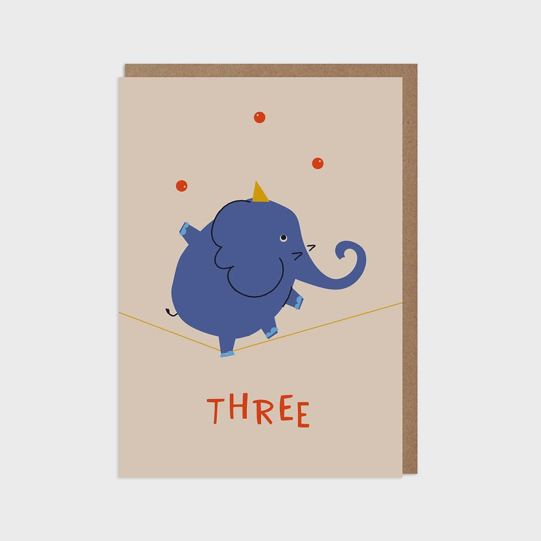 Birthday Card | Circus Three