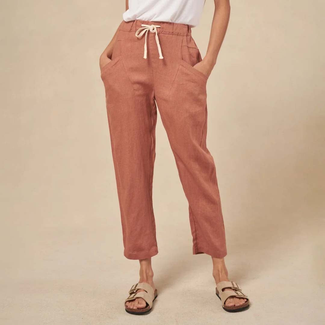 Luxe Pants | Terracotta