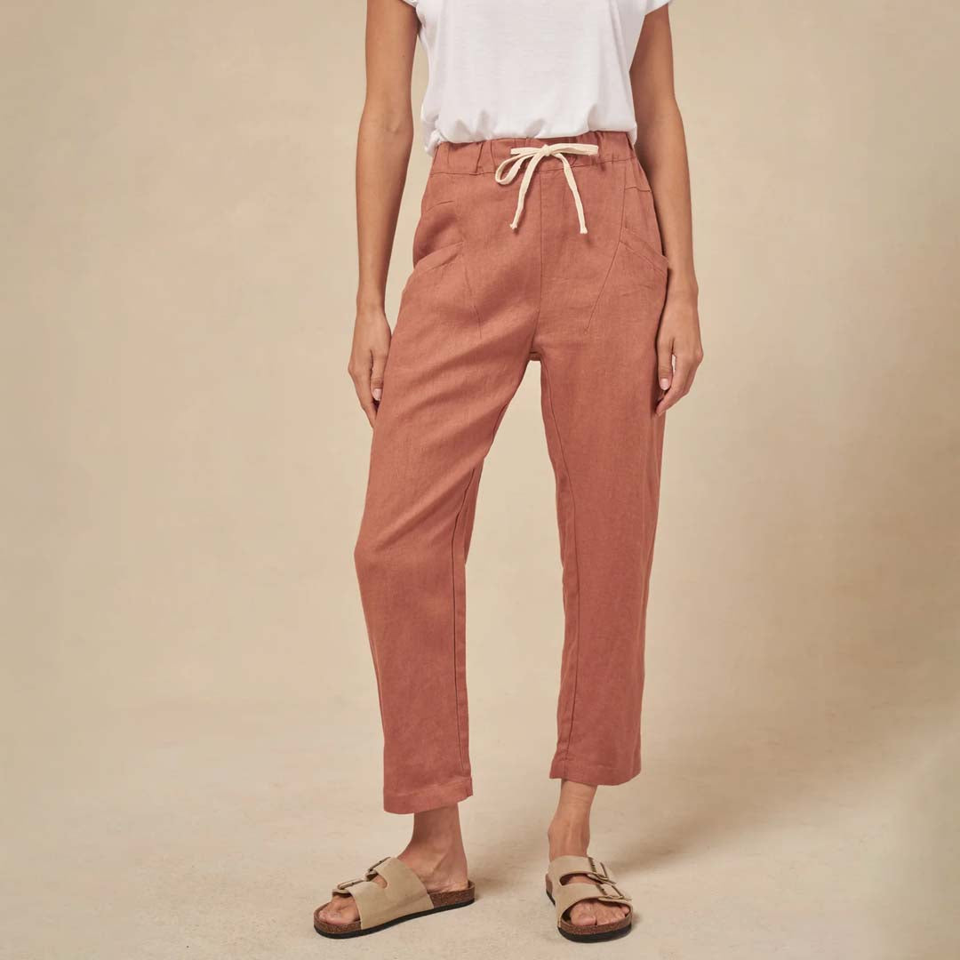 Luxe Pants | Terracotta