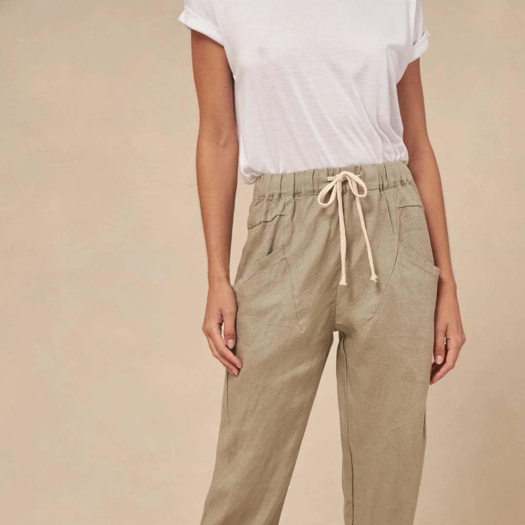 Luxe Pants | Khaki