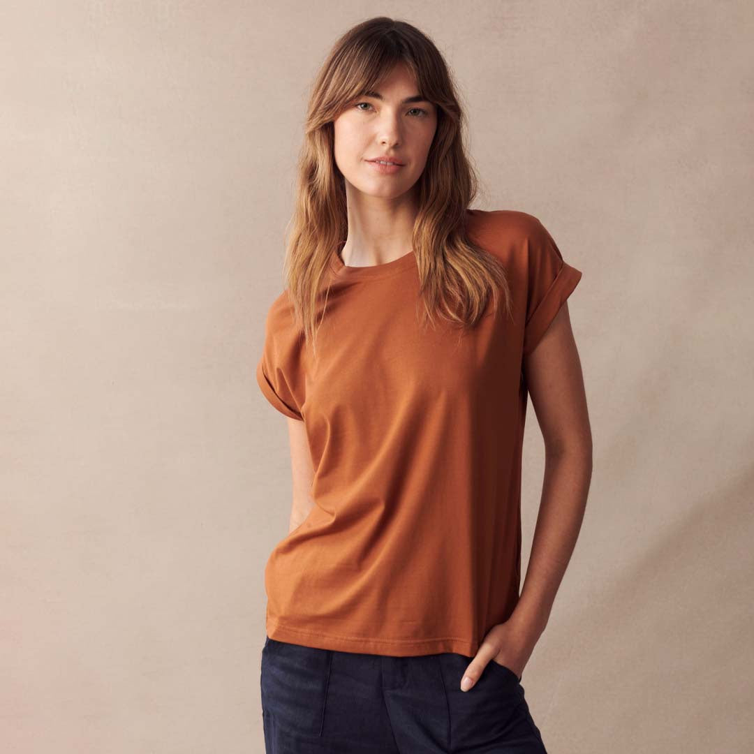 RHODES TEE | RUST