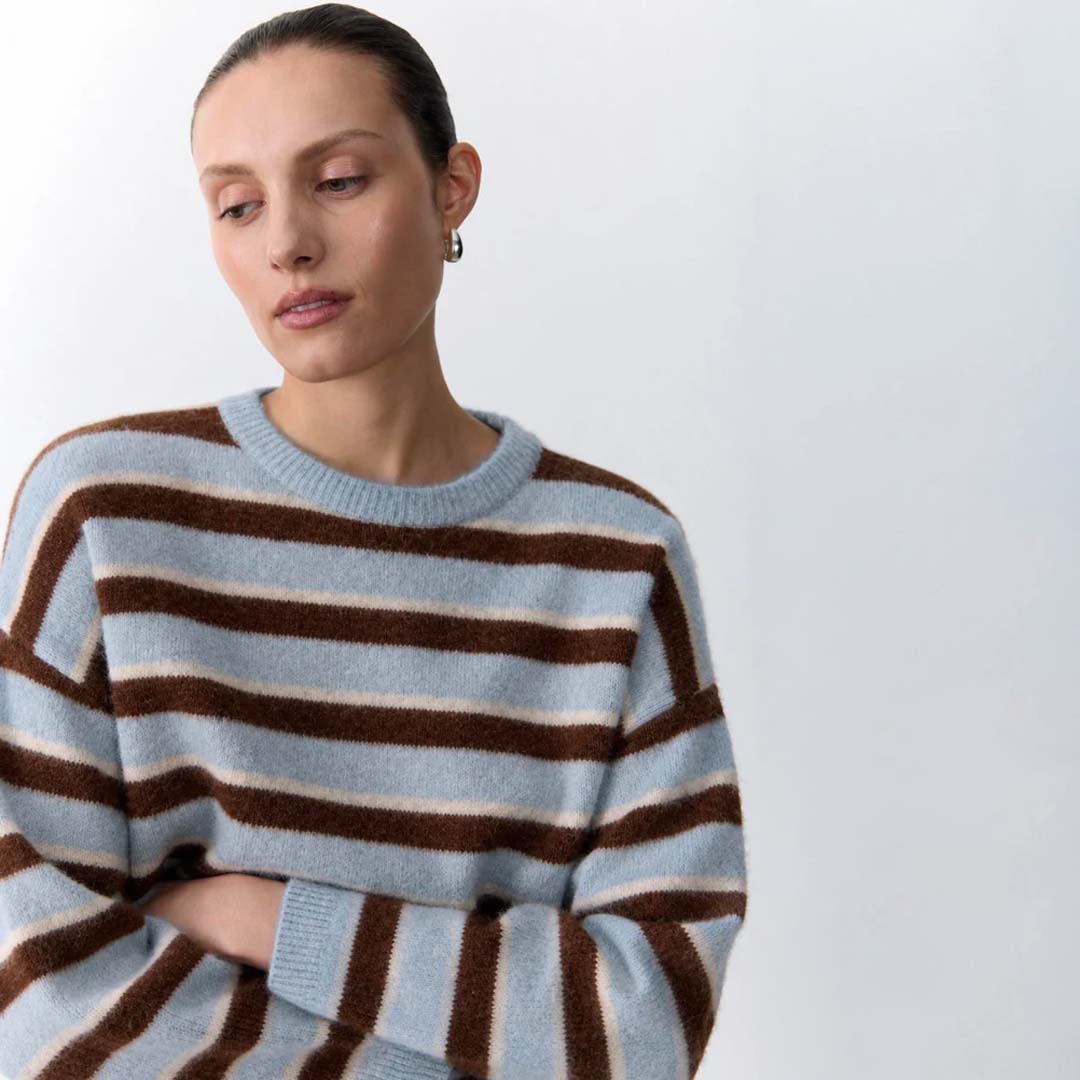 Otto Knit | Sky Blue Chocolate