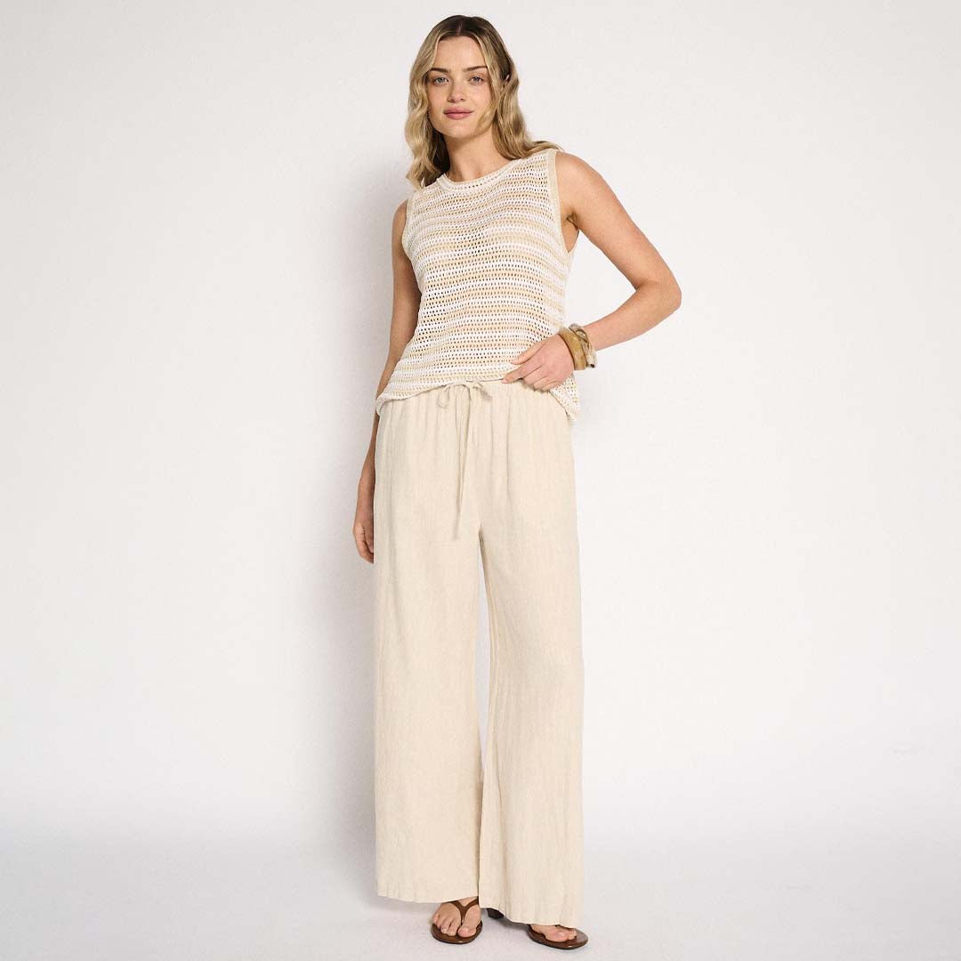 Nina Tank | Natural White