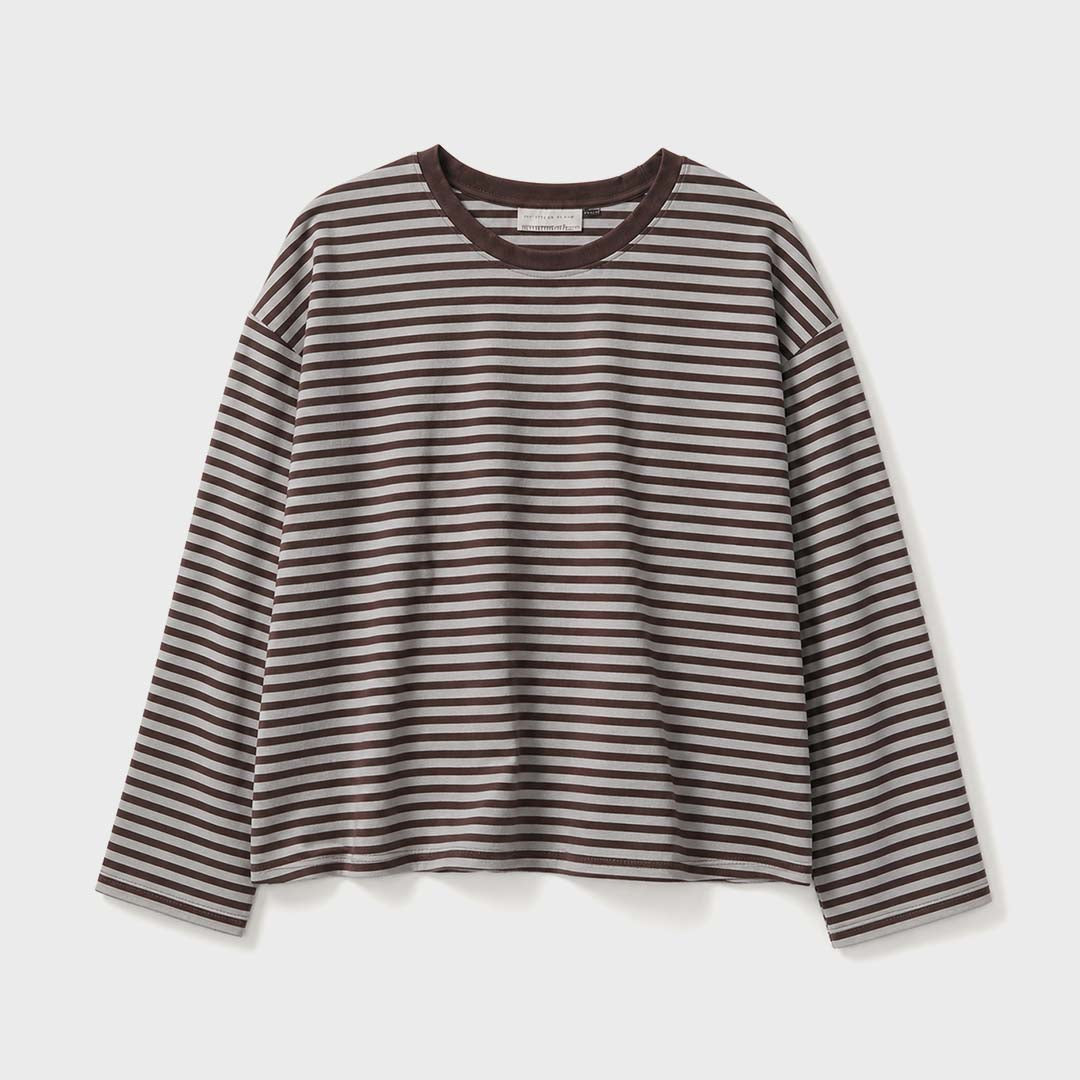 Drift Stripe Top | Rust Stripe