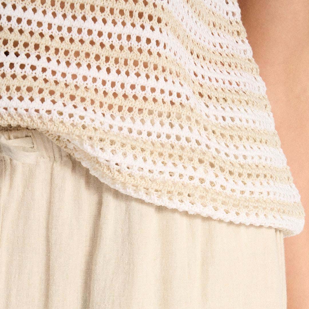 Nina Tank | Natural White