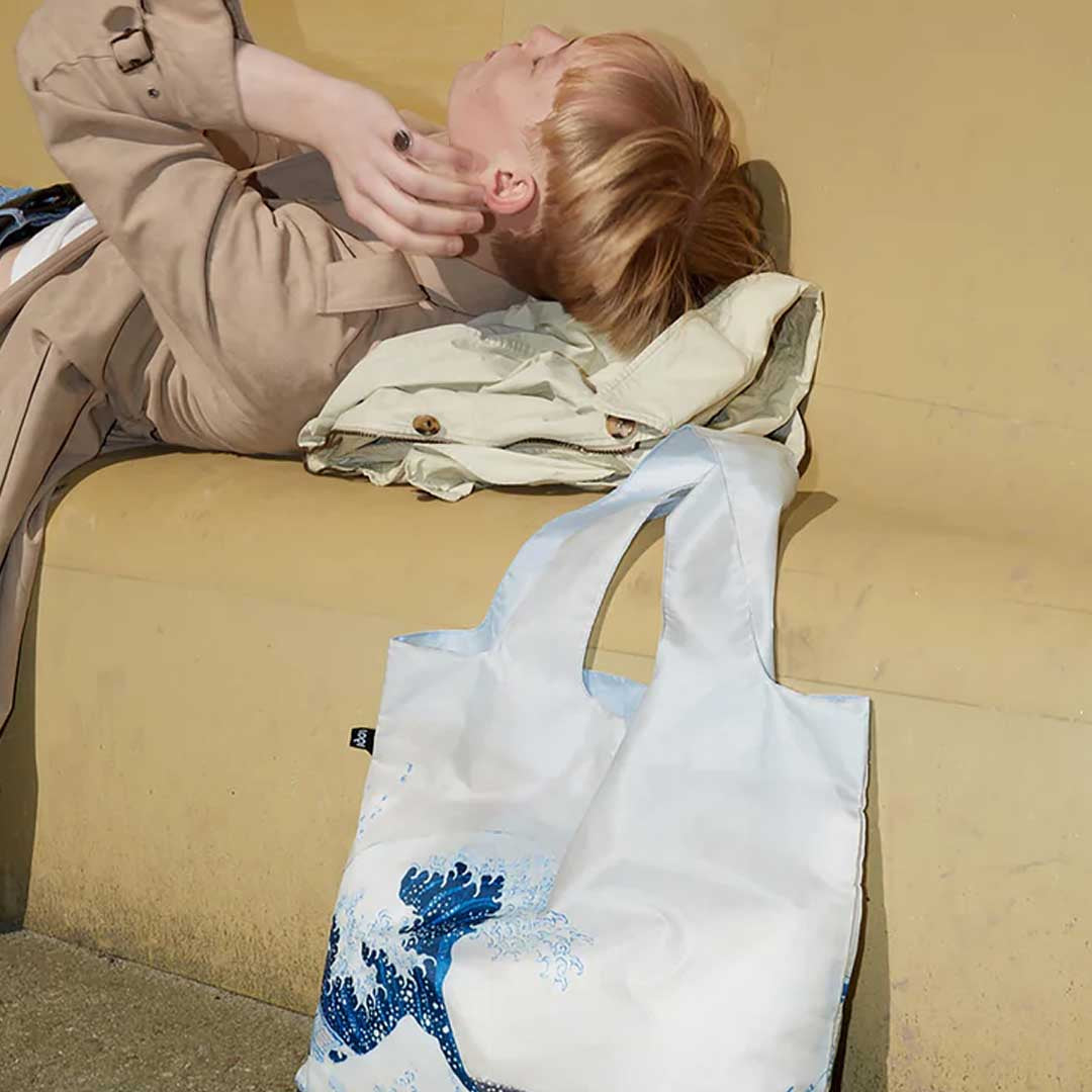 Recycled Tote Bag | The Great Wave