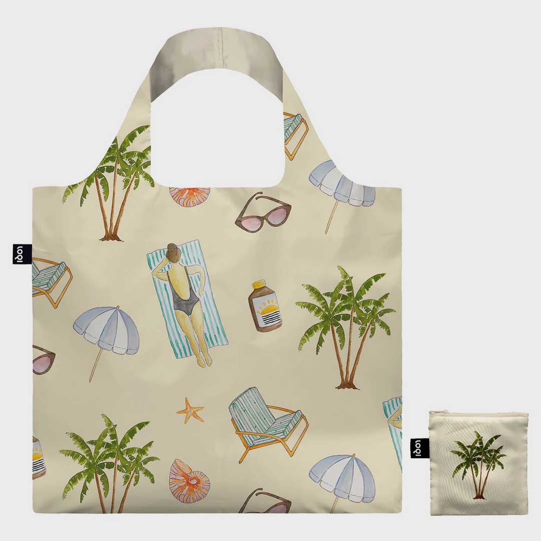 Recycled Tote Bag | Sylvia Harvey Palm Tree